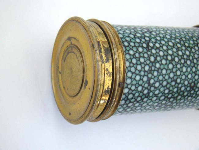 A Fine and Rare 18th century single draw Pocket Telescope by Henry Pyefinch of London circa 1763-1790. — image 4